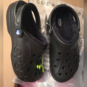 CROCS Women' Black Slippers